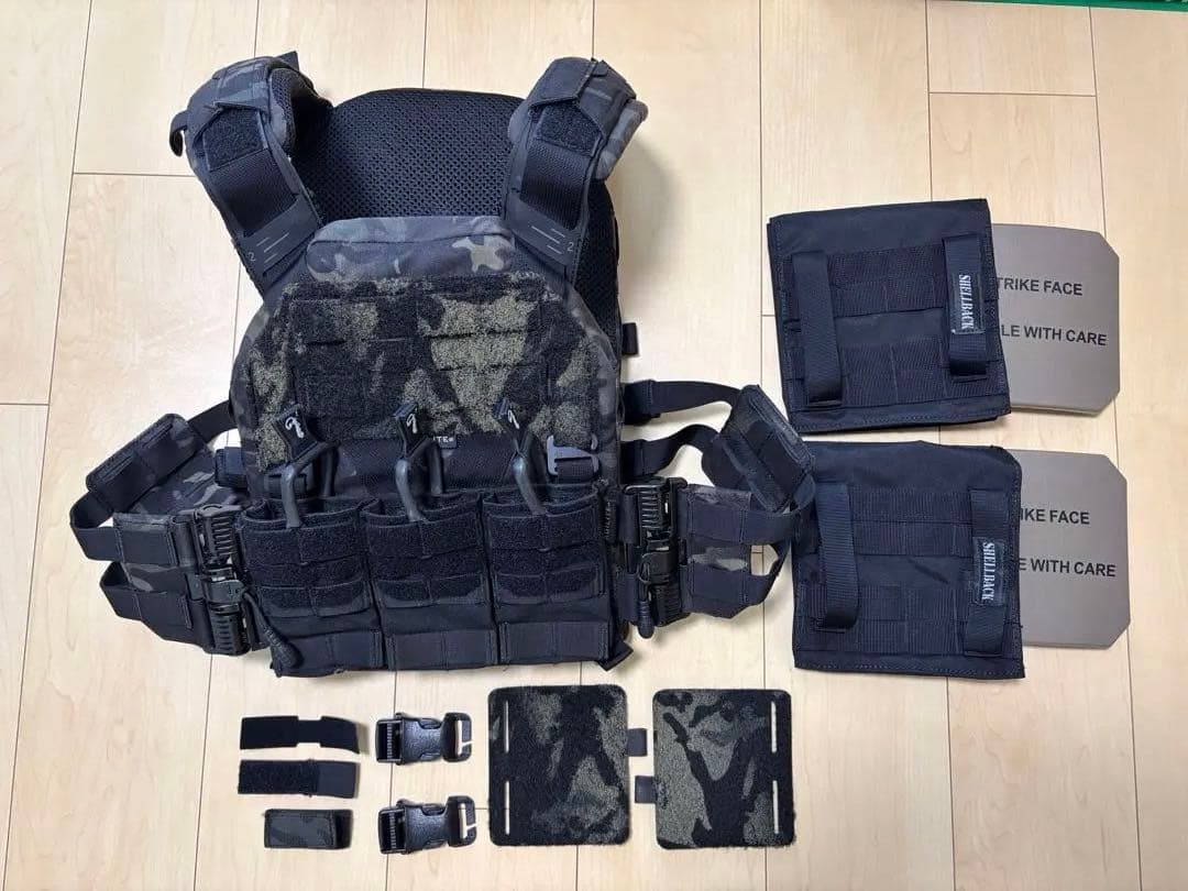 実物　agilite K-ZEROプレートキャリア