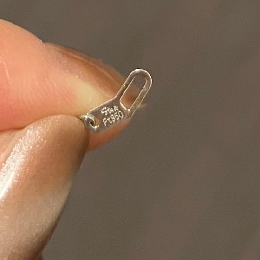 Pt950 ネックレス BRIGHTEST STAR