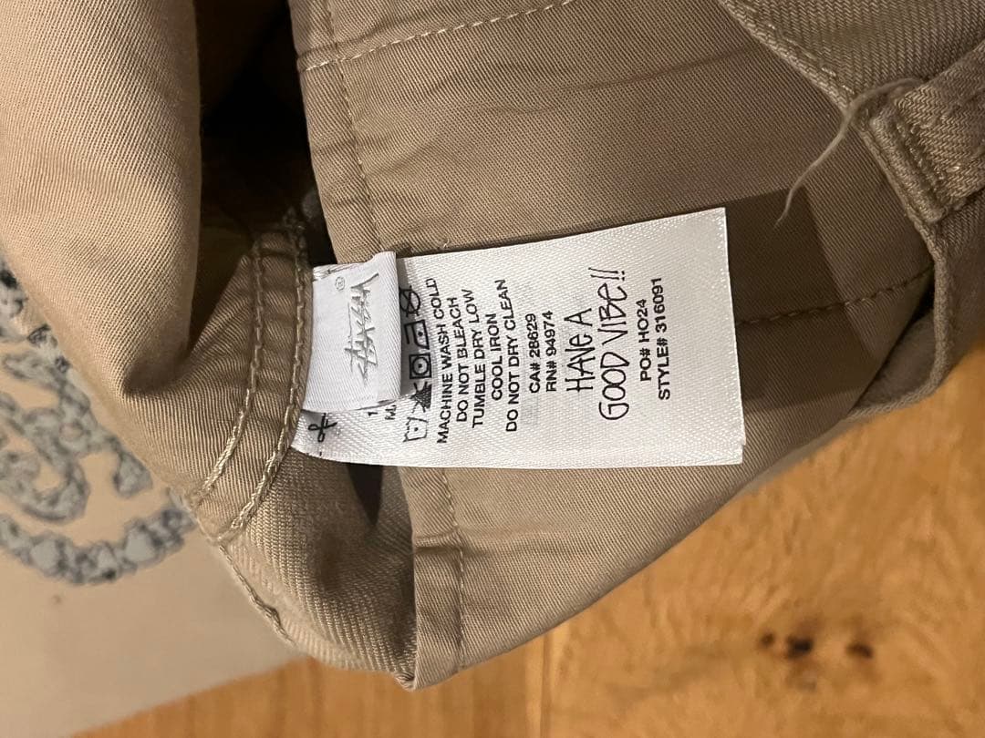 最終値下げ stussy denim tears SS WREATH CHINO