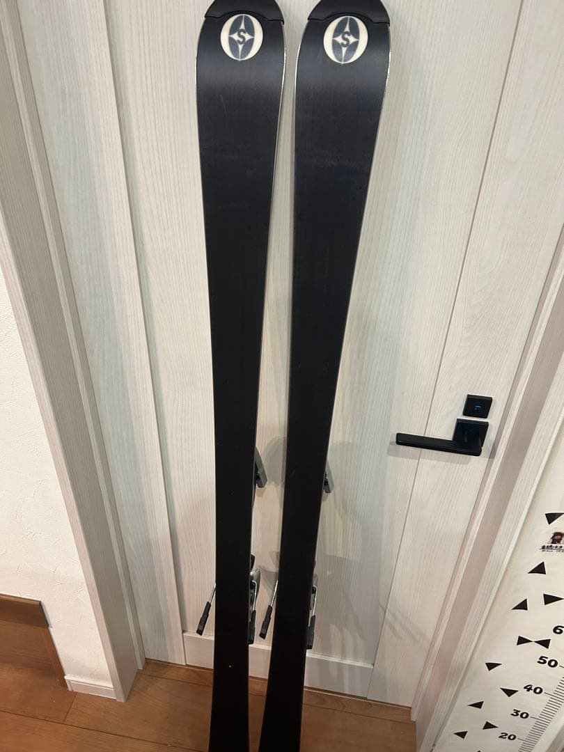 オガサカ スキー板　ビンディング付