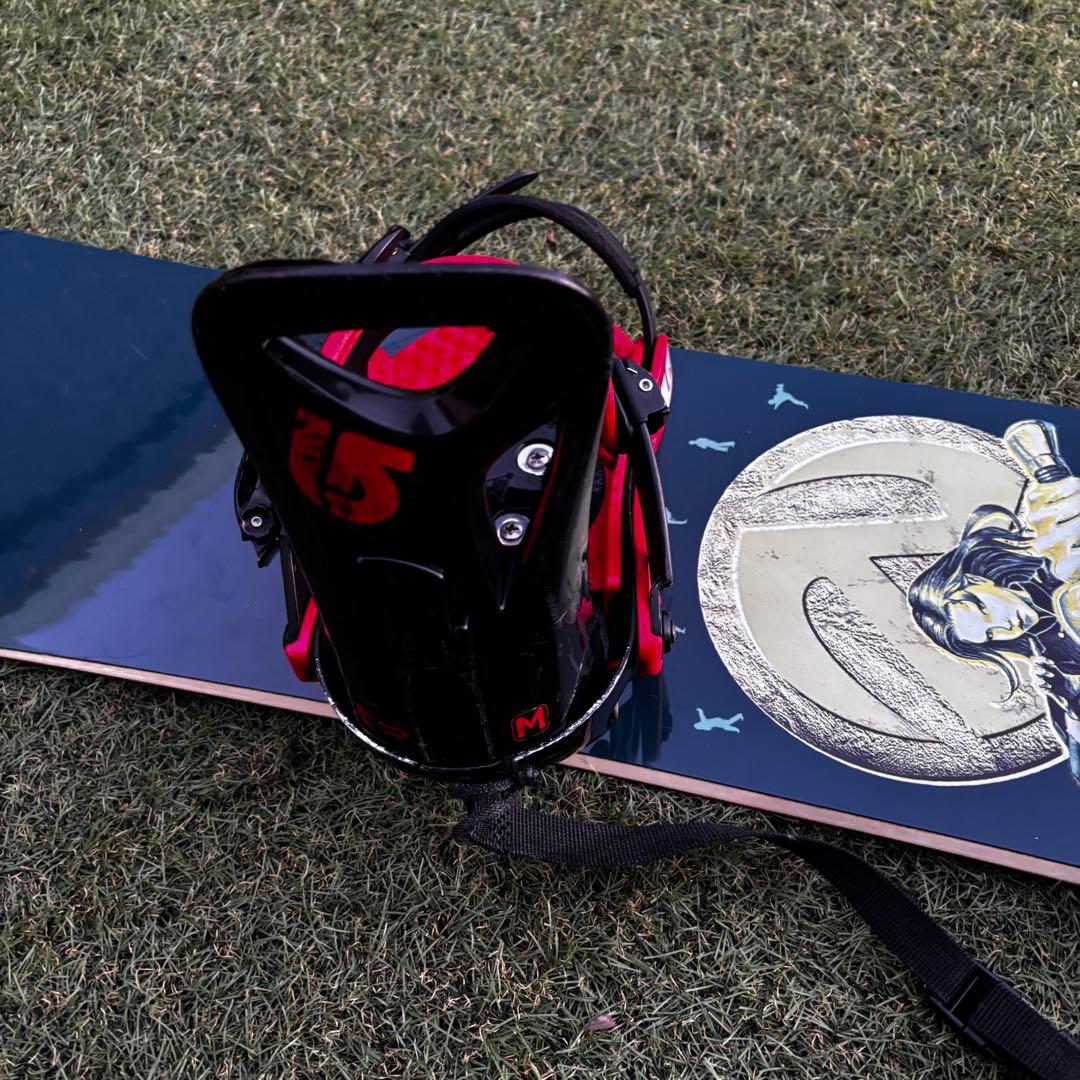 定番 BURTON CUSTOM 148 ビンディング付 即使用可