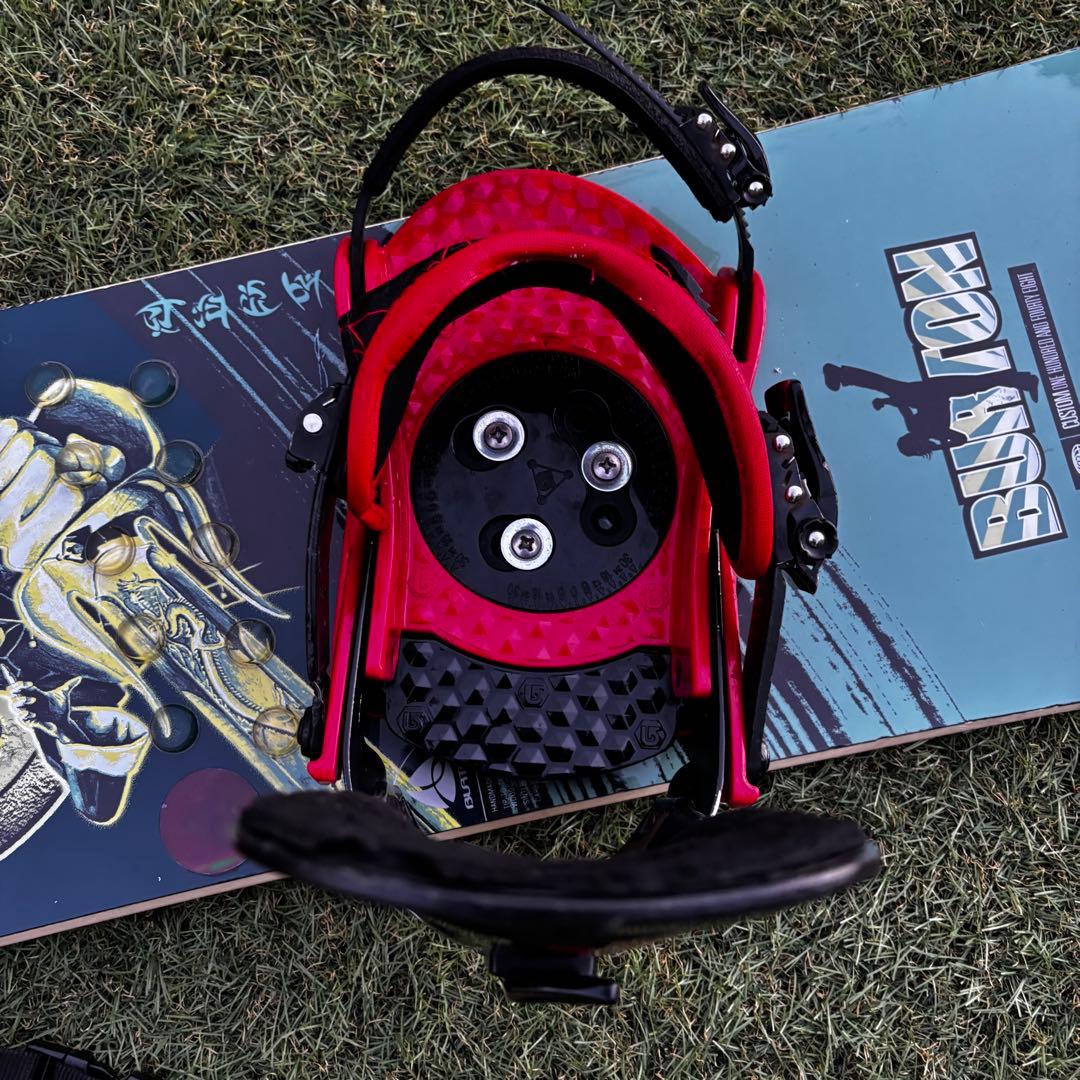 定番 BURTON CUSTOM 148 ビンディング付 即使用可