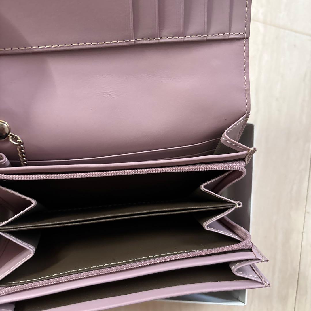 NINA RICCI 三つ折り財布 ブラウン/ピンク