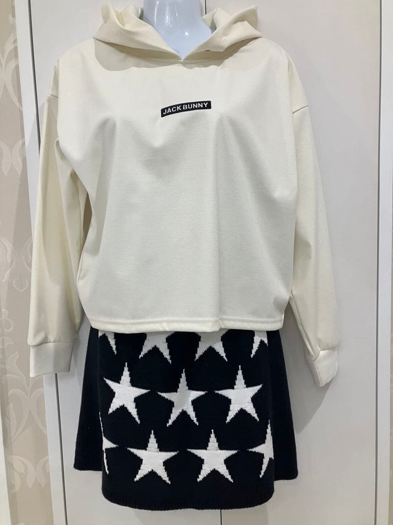 パーリーゲイツ　レディース スカート 星柄 サイズ0