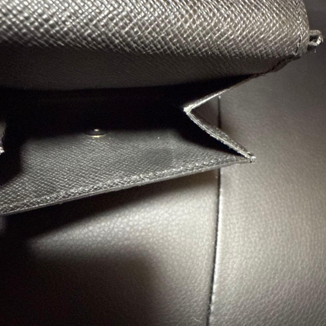 美品 ルイヴィトン マルコNM エクリプス 折財布 コンパクト ビジネス　黒