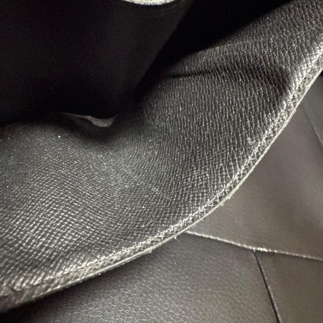 美品 ルイヴィトン マルコNM エクリプス 折財布 コンパクト ビジネス　黒