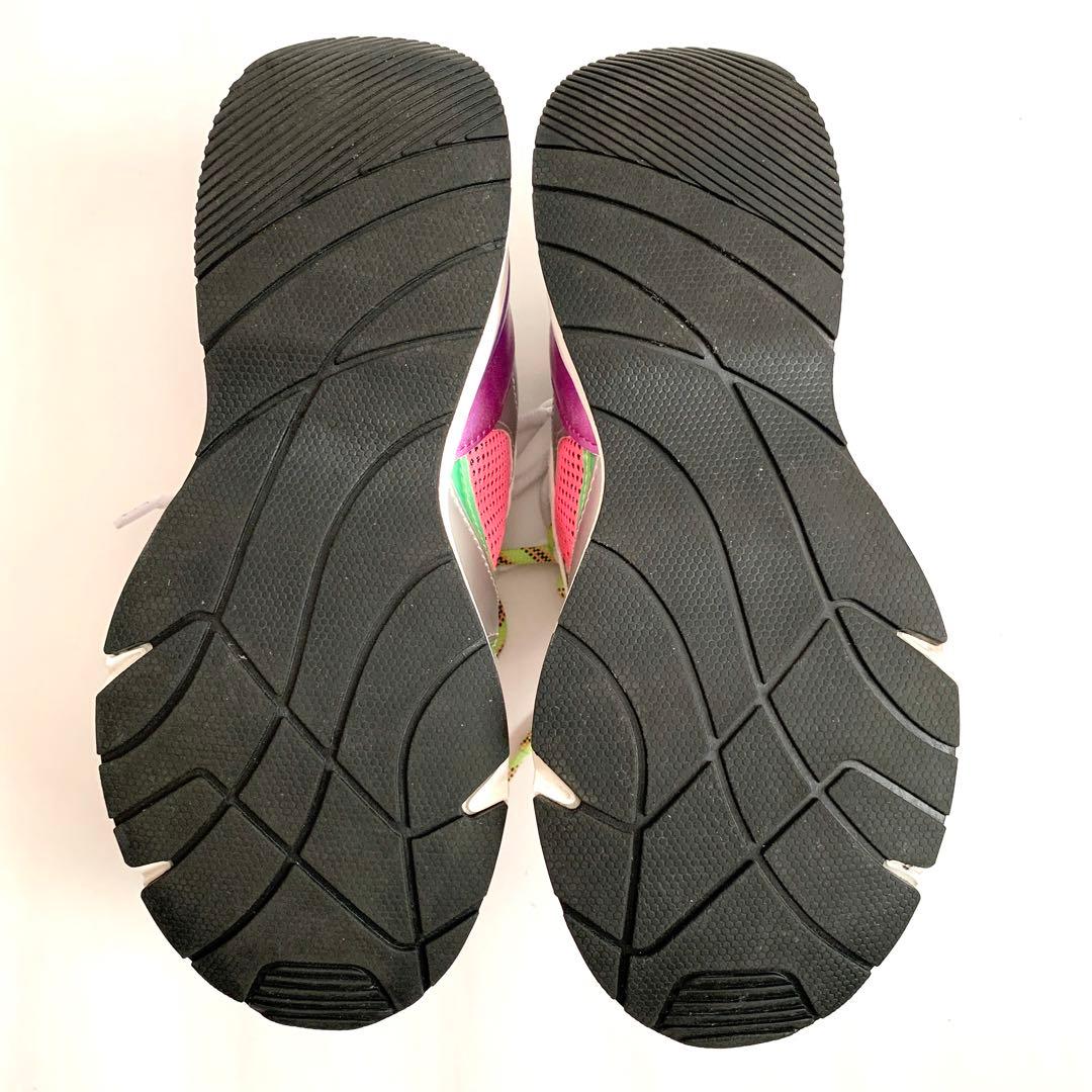 buchof様 Desigual デシグアル ポップカラー 厚底ダットスニーカー