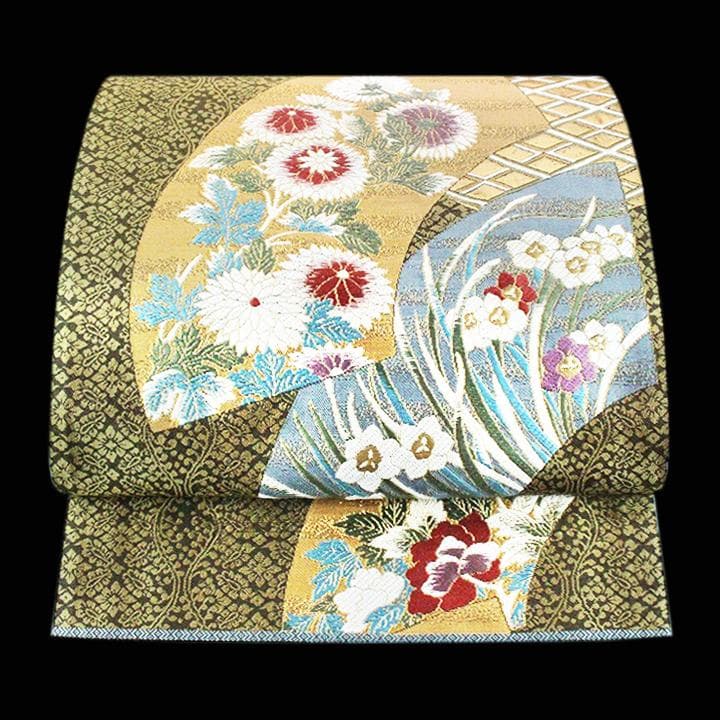 本加賀友禅　人間国宝【木村雨山】　極上の絹糸【小石丸】　最高級のフォーマル袋帯