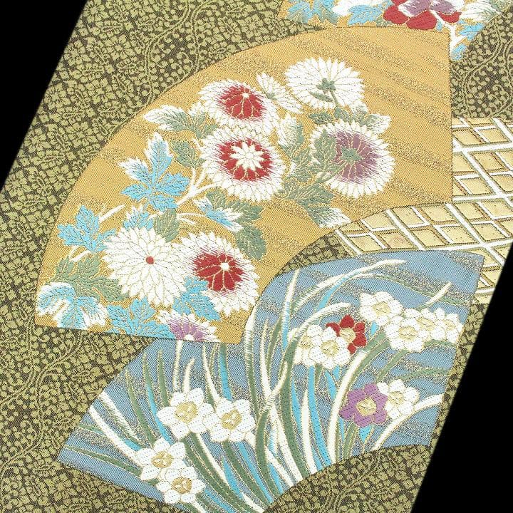 本加賀友禅　人間国宝【木村雨山】　極上の絹糸【小石丸】　最高級のフォーマル袋帯