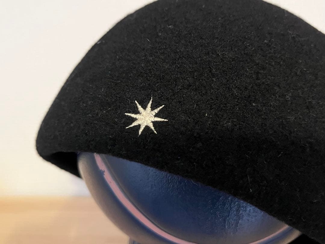 GDC×CA4LA コラボ ビッグシルエットベレー帽 kj着　降谷建志