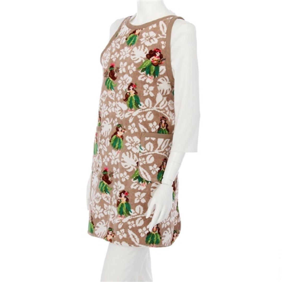 【新品未使用】フェイラー　FEILER エプロン　マナマナ　フラガール　ベージュ