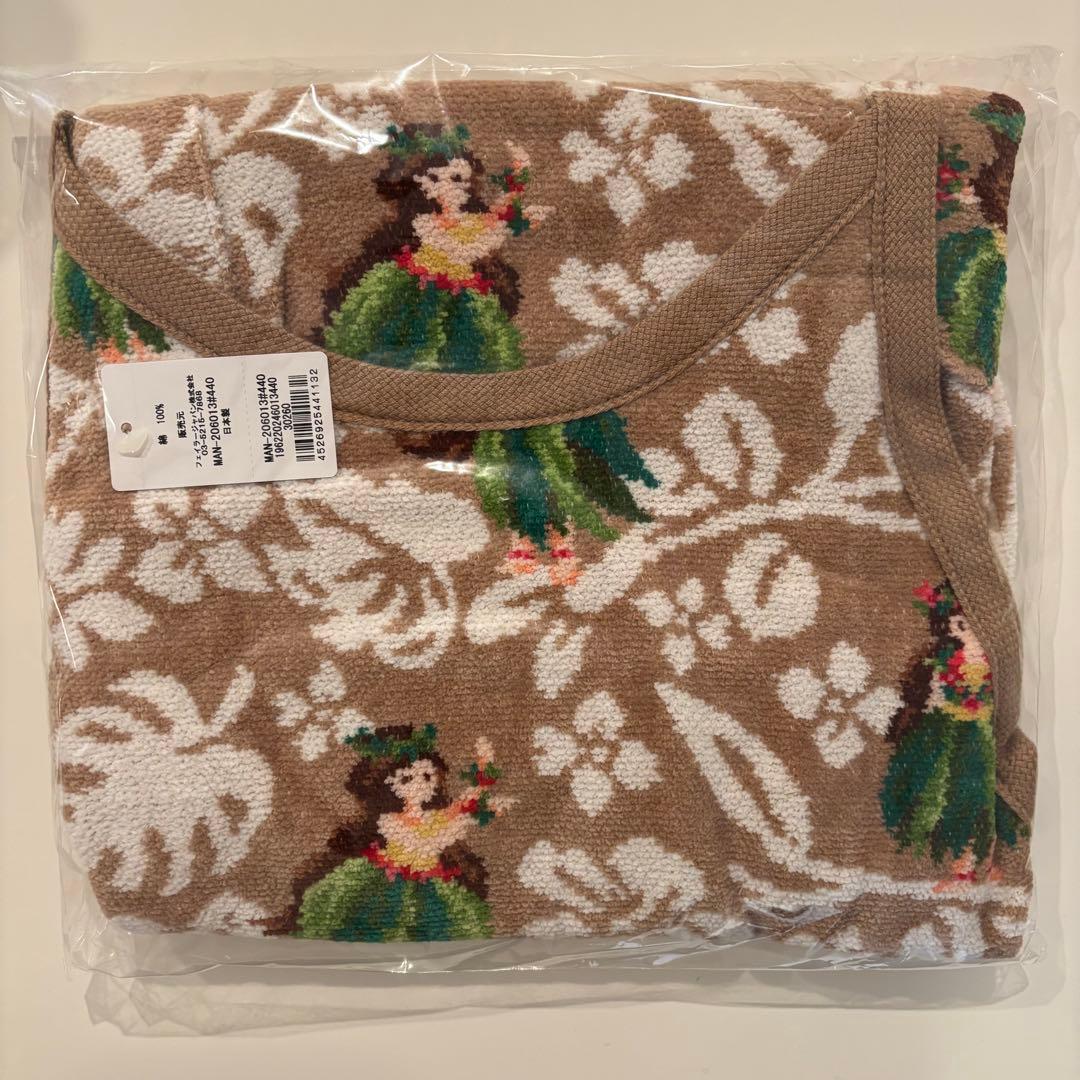 【新品未使用】フェイラー　FEILER エプロン　マナマナ　フラガール　ベージュ