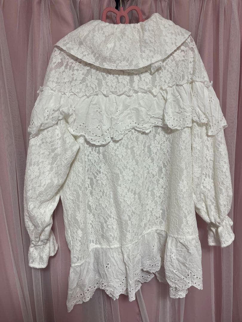 merry jenny メリージェニー フリルフリルレースジャケット