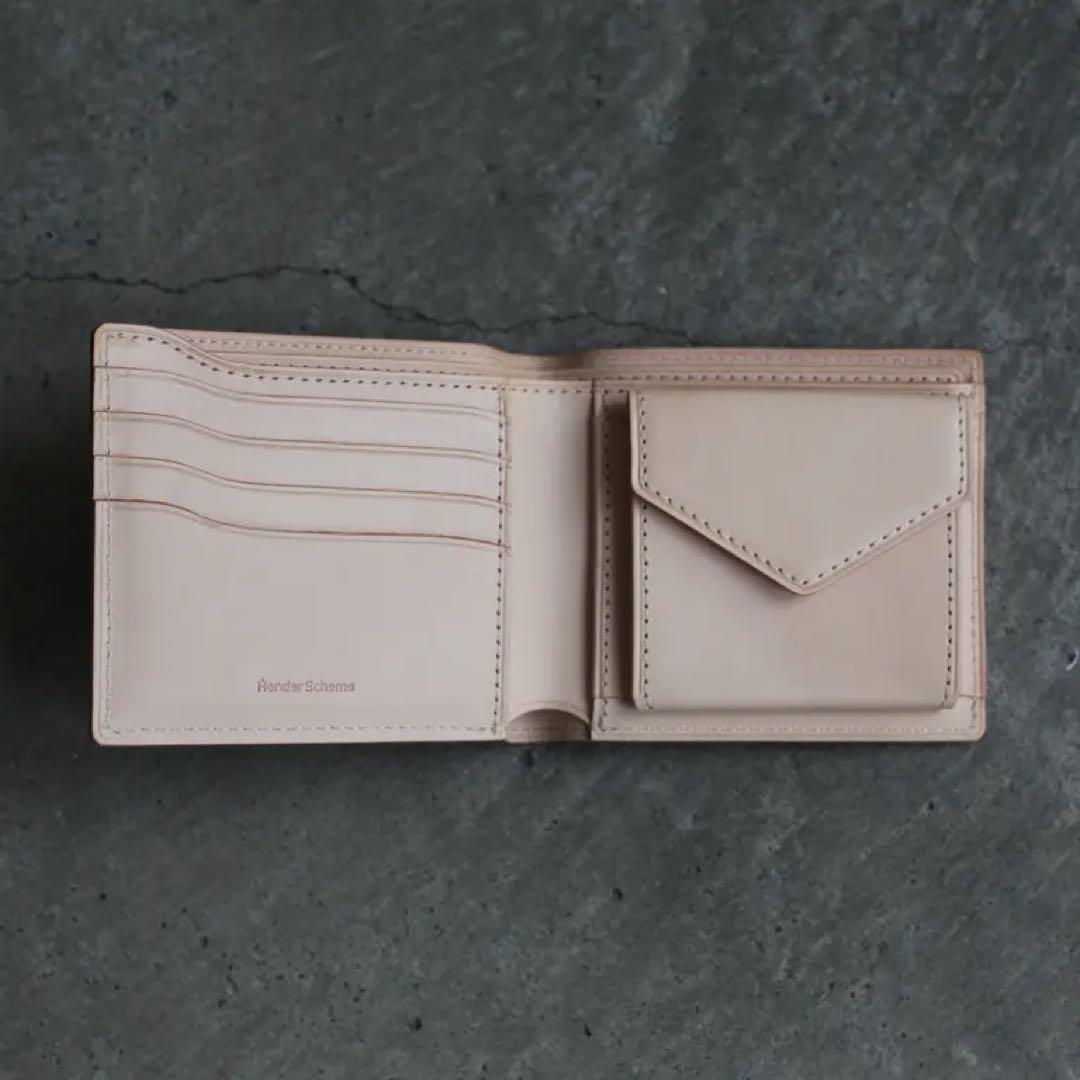 【新品】Hender Scheme ブラック 二つ折り財布