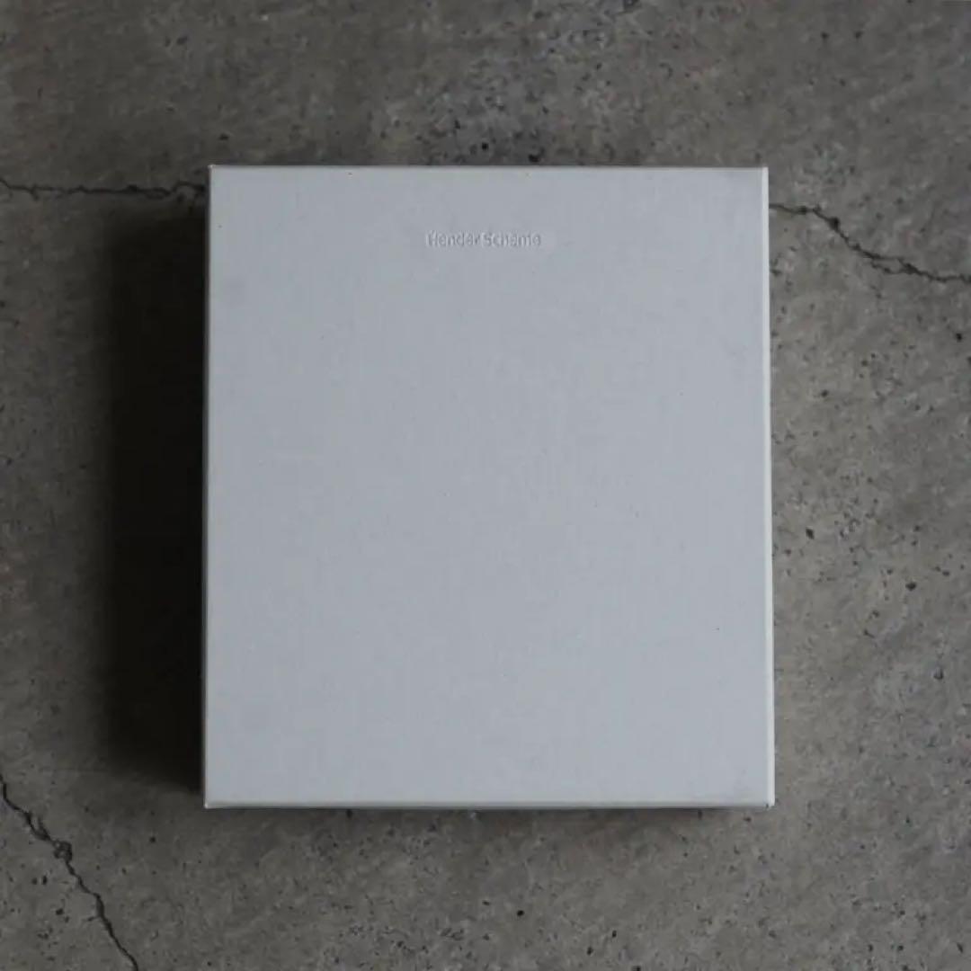 【新品】Hender Scheme ブラック 二つ折り財布