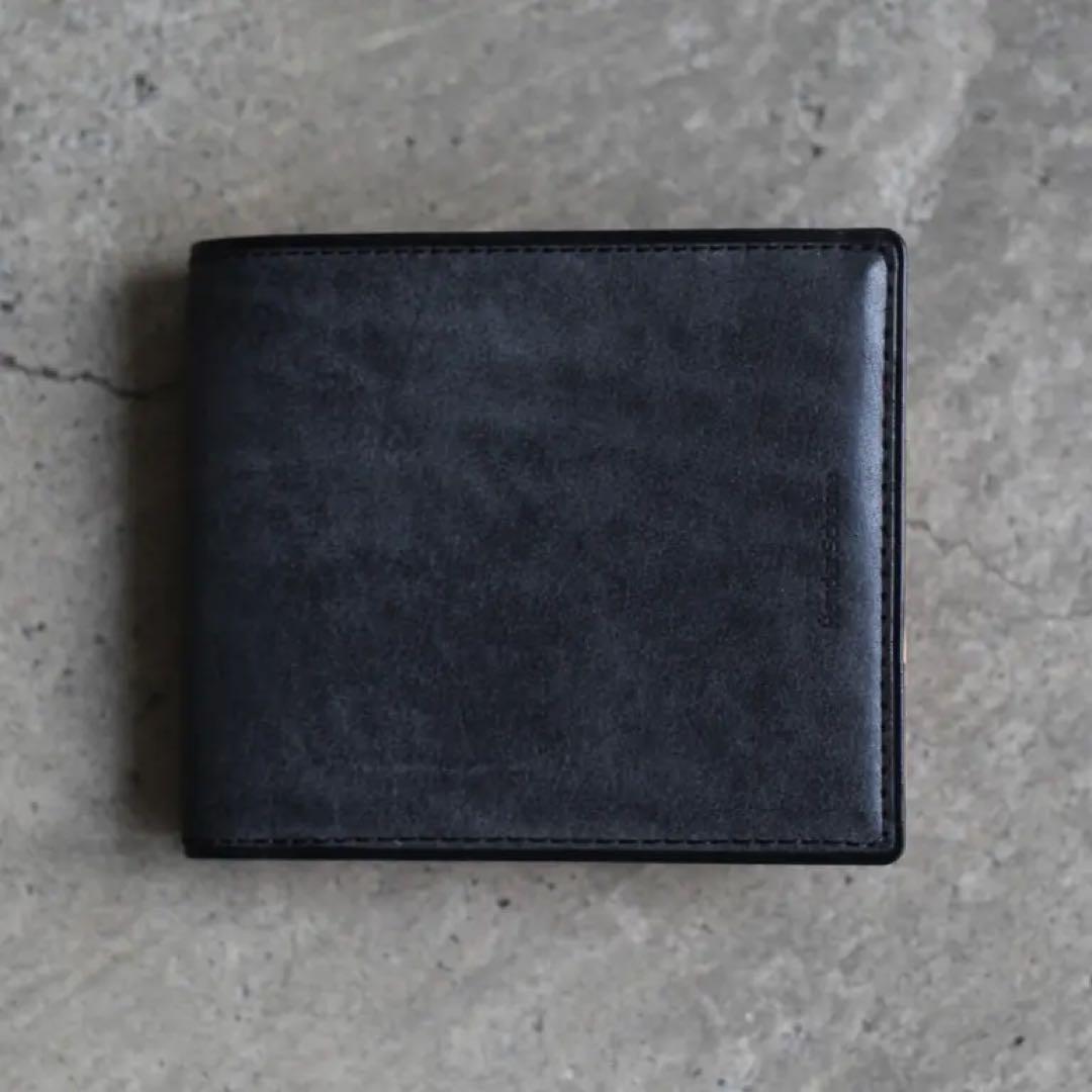【新品】Hender Scheme ブラック 二つ折り財布