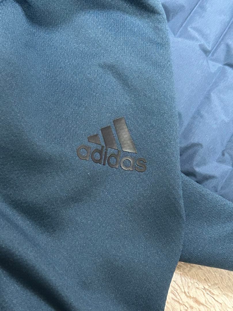 adidas ネイビー ゴルフ用ジャケット