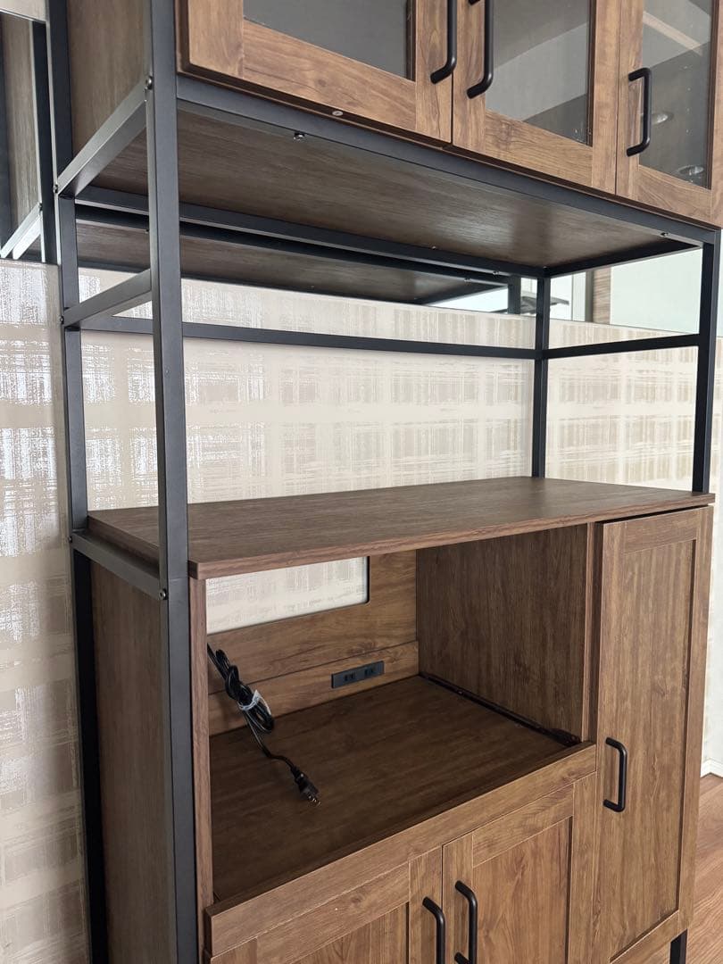 【SHKさま】お洒落で収納力抜群✨ニトリ　ヴィンテージテイスト　キッチンボード