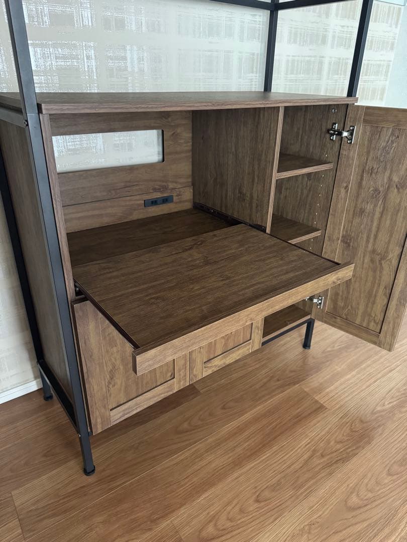 【SHKさま】お洒落で収納力抜群✨ニトリ　ヴィンテージテイスト　キッチンボード