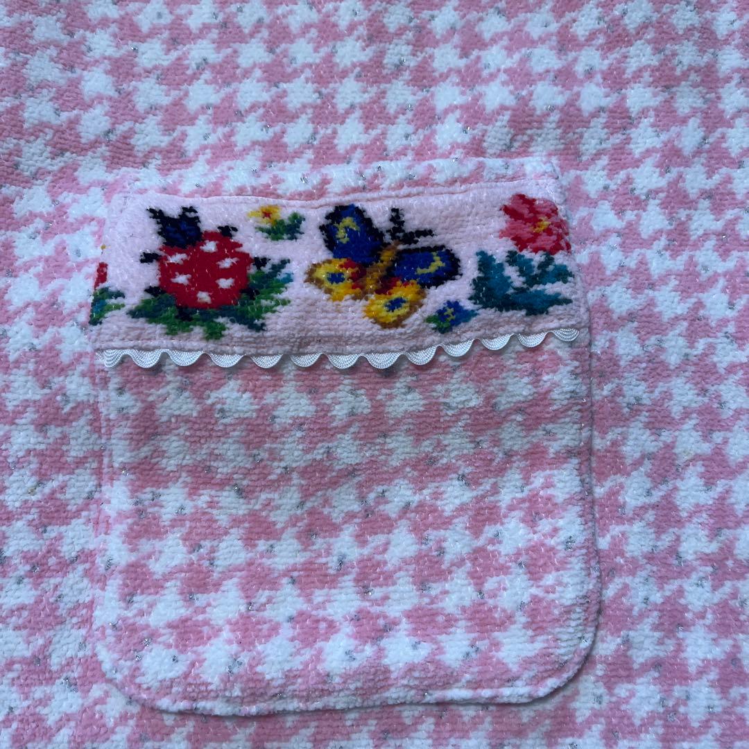 omoti 希少 フェイラー ピンクエプロン ハイジ タオル地