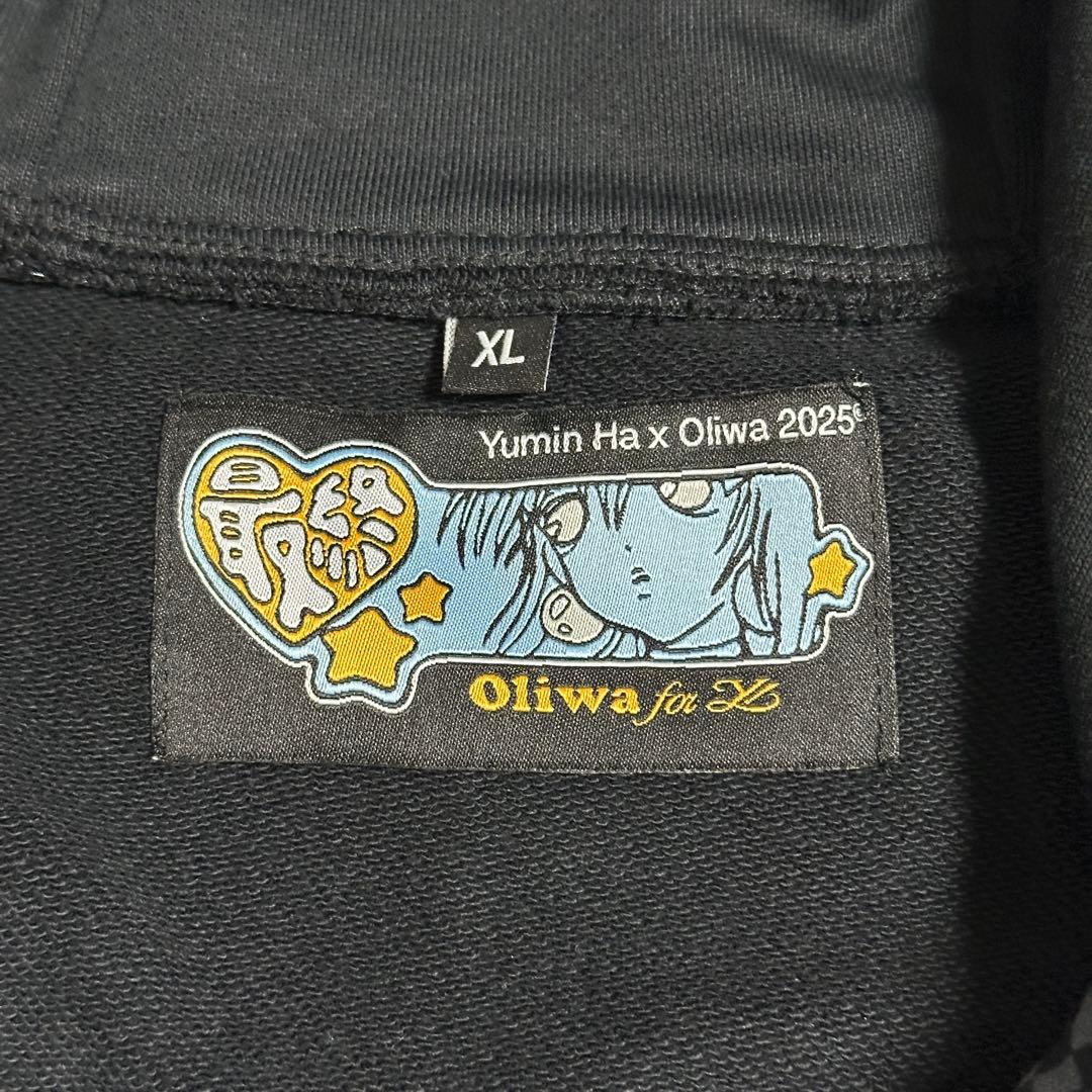 トップス yumin ha Tokyo Plaid Sleep Angels Hoodie