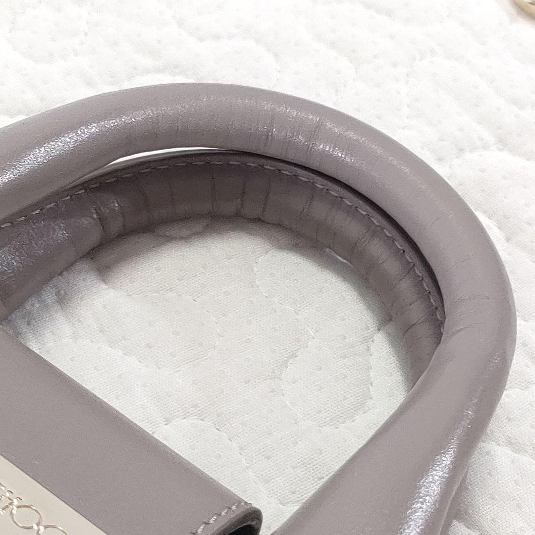 保存袋付き美品✨ジミーチュウ　ライリーS　2wayショルダーバッグ　グレージュ