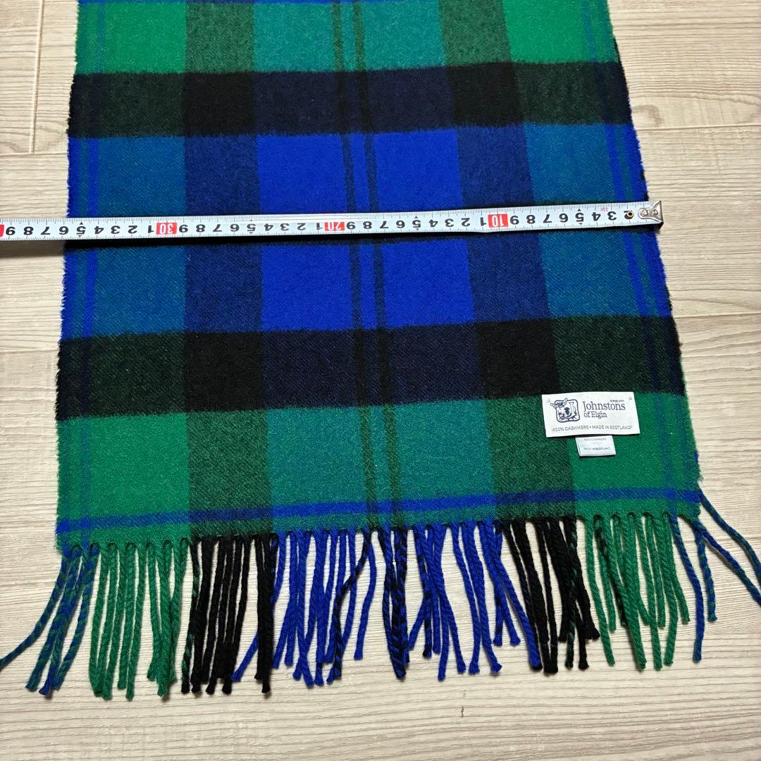 Johnstons of Elgin カシミヤ 中判ストール