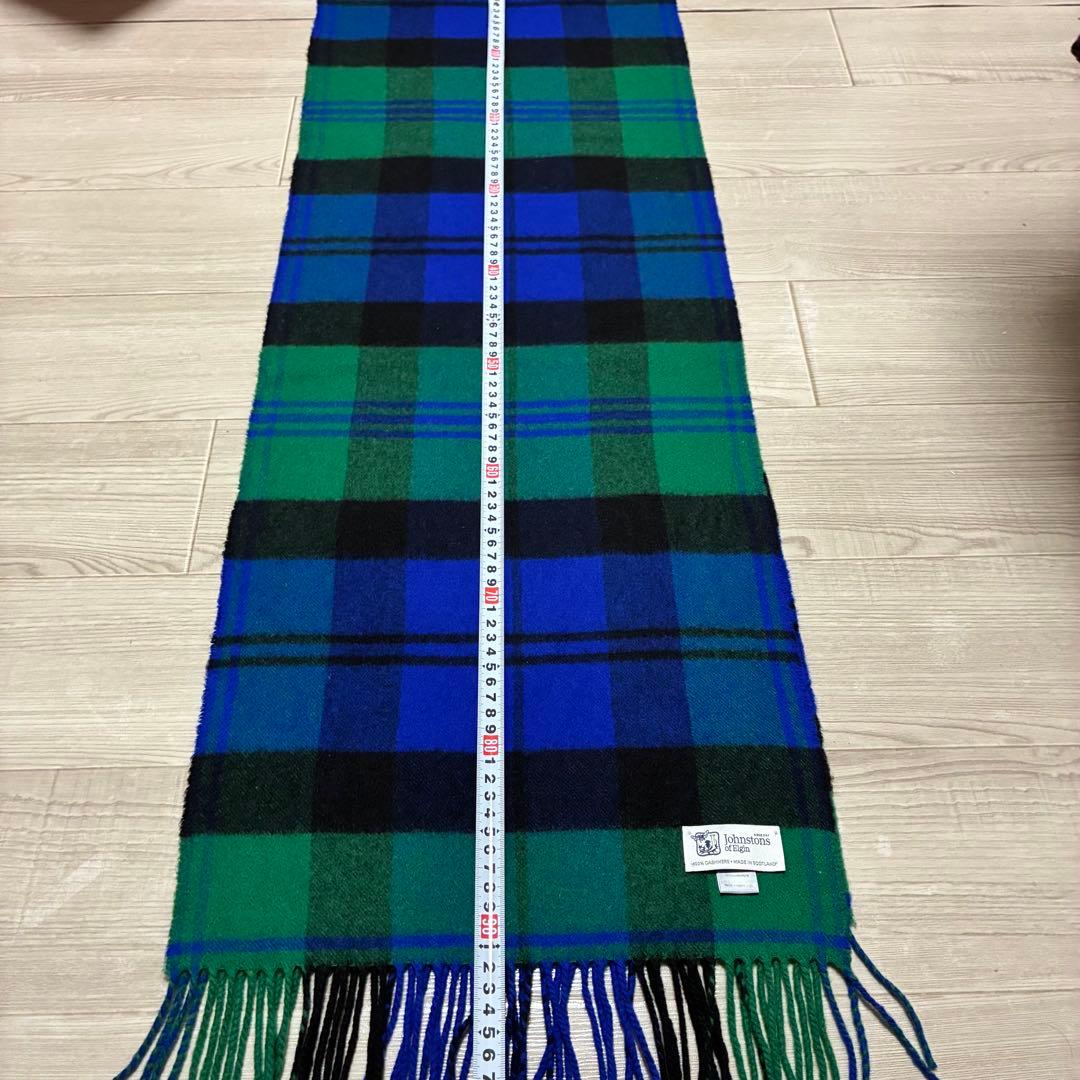 Johnstons of Elgin カシミヤ 中判ストール