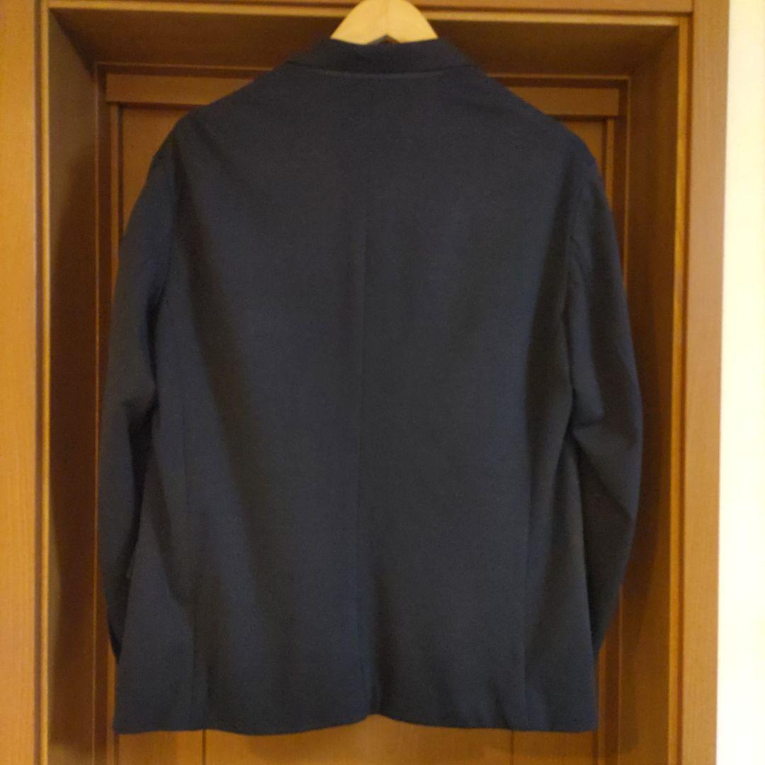 エンポリオアルマーニ ネイビー ジャージー ジャケット