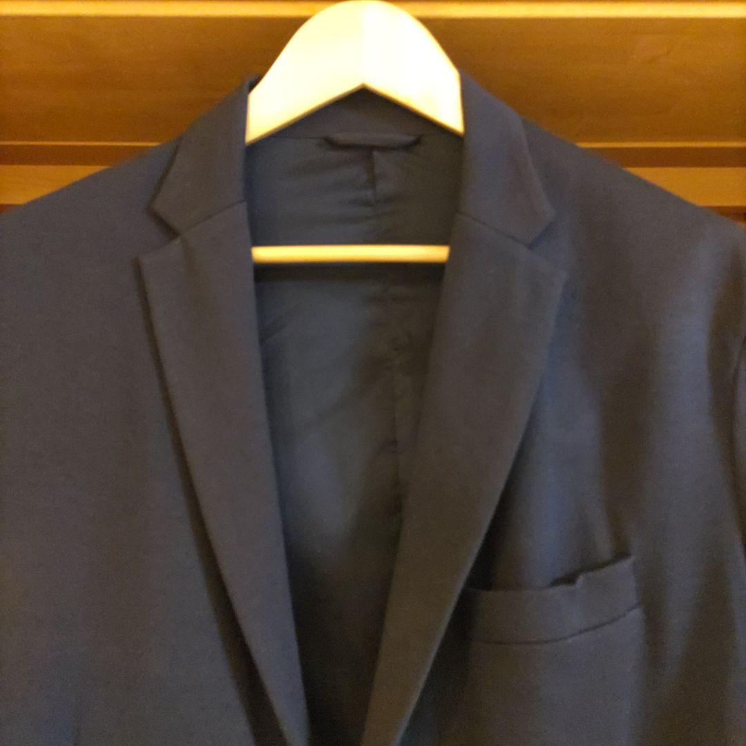 エンポリオアルマーニ ネイビー ジャージー ジャケット