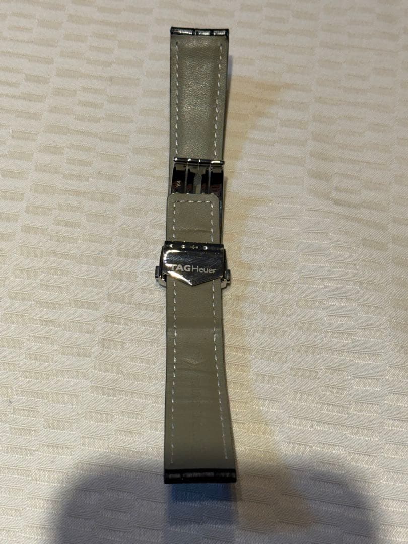 TAG Heuer レザーベルト グレー