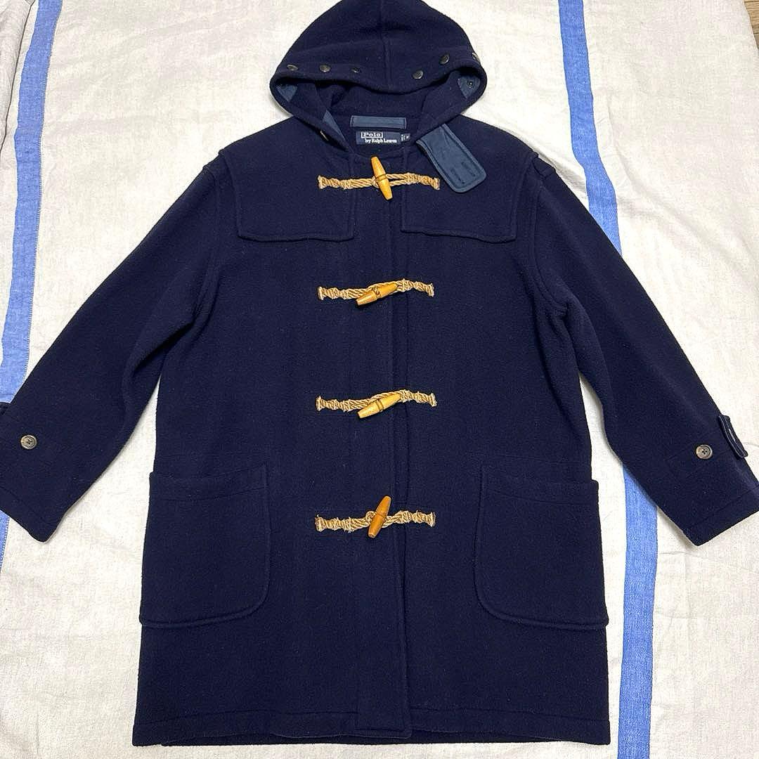 美品❗️入手困難❗️USA製‼️90'sラルフローレン/ダッフルコート‼️M