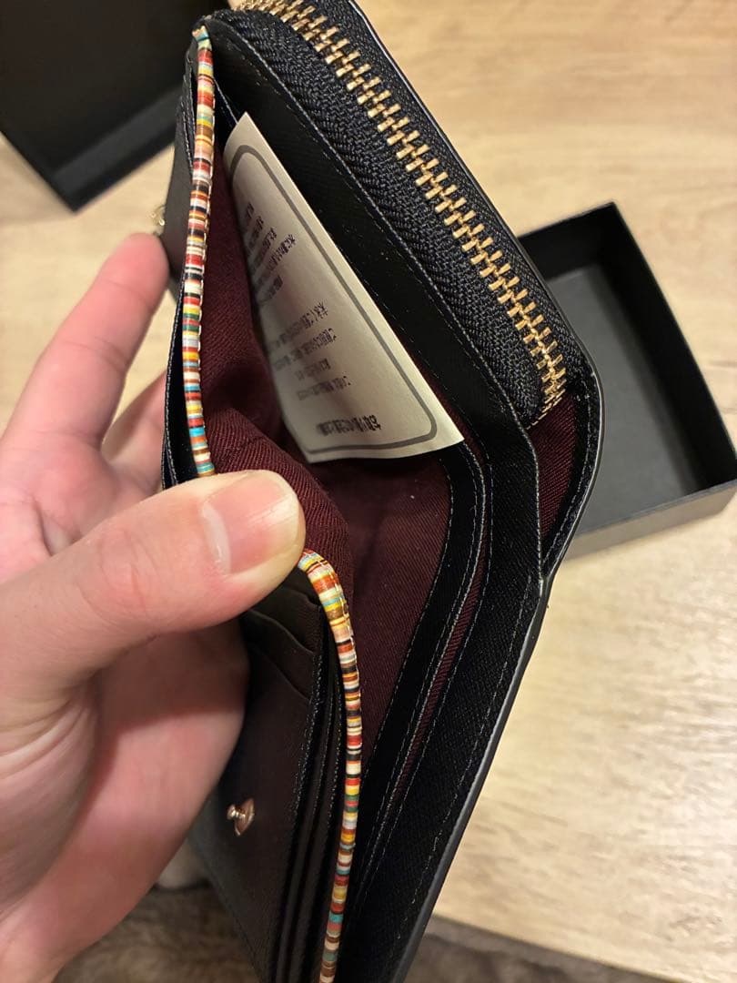 paul smith 2つ折り財布