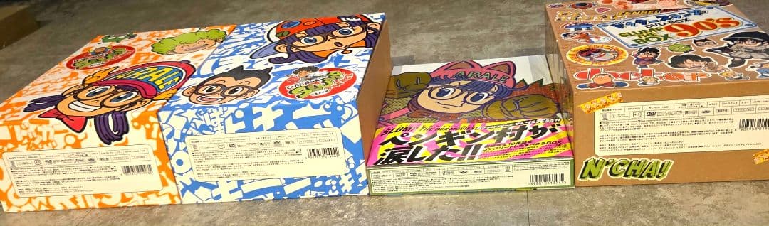 【見視聴品】Dr.スランプアラレちゃんDVD BOX ４点セット鳥山明 原作