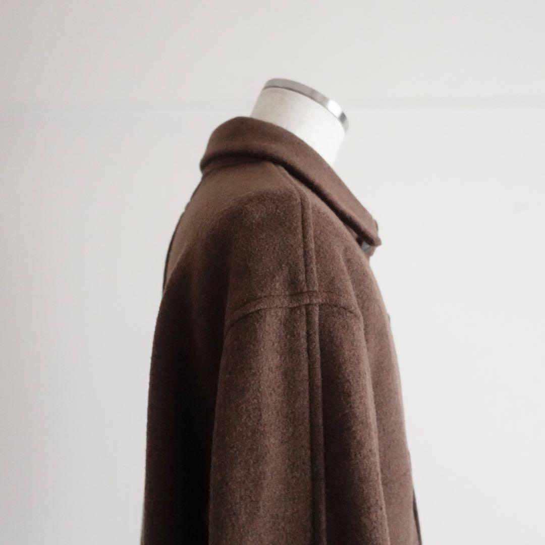 1990s GLENOVER ライトメルトン　カバーオールジャケット　ブラウン