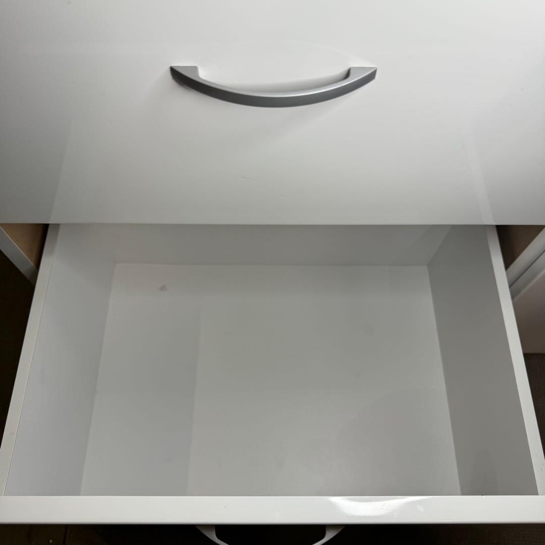 【850】ホワイトキッチン収納キャビネット