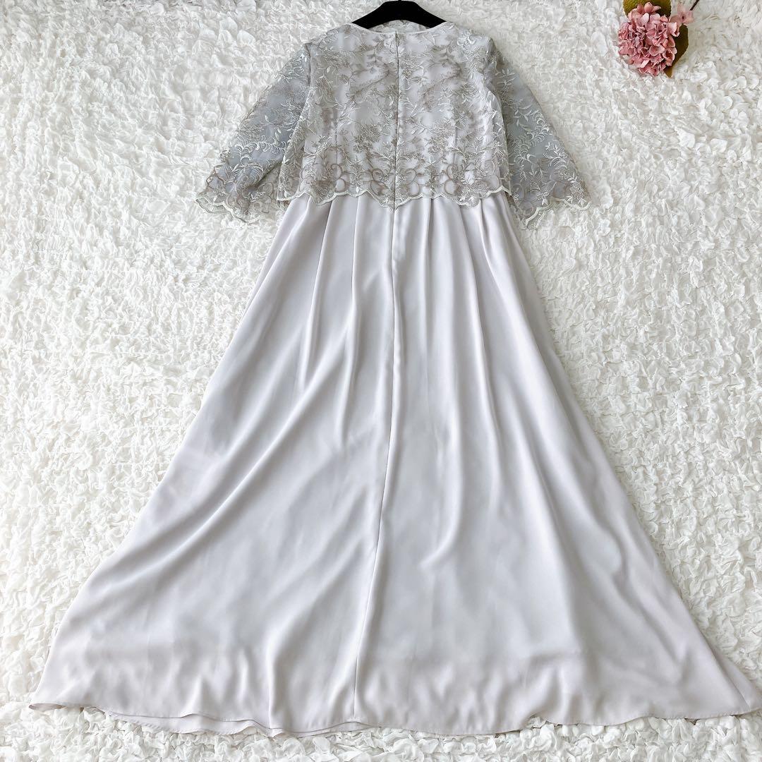 フォルムフォルマ　22SS 新品　チュールラメ刺繍　マザードレス　9号