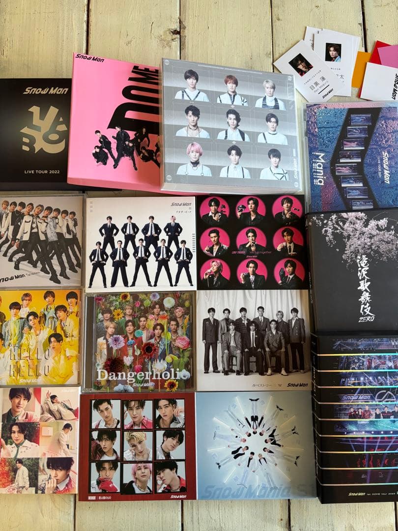  Man まとめ売り　シングルCD8枚アルバム3枚DVD4本