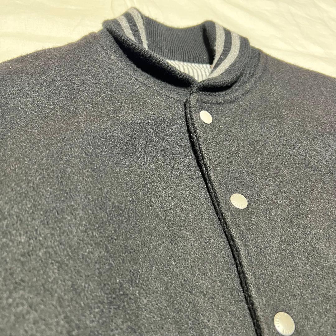 FIDELITY メルトン スタジャン 黒 M USA製 アメカジ ミリタリー