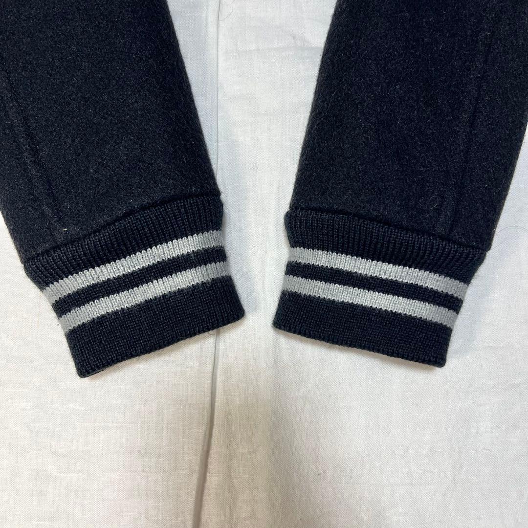 FIDELITY メルトン スタジャン 黒 M USA製 アメカジ ミリタリー