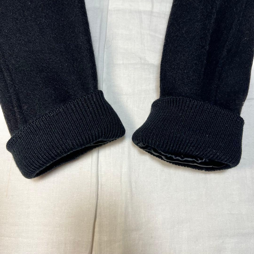 FIDELITY メルトン スタジャン 黒 M USA製 アメカジ ミリタリー