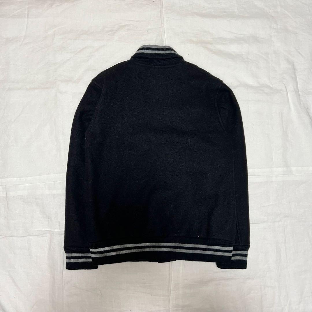 FIDELITY メルトン スタジャン 黒 M USA製 アメカジ ミリタリー
