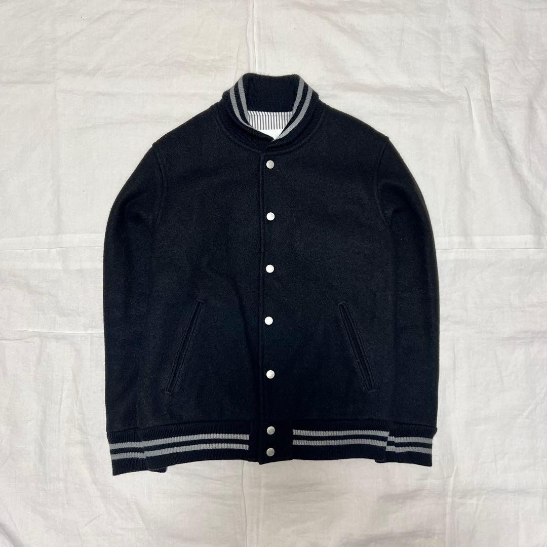 FIDELITY メルトン スタジャン 黒 M USA製 アメカジ ミリタリー