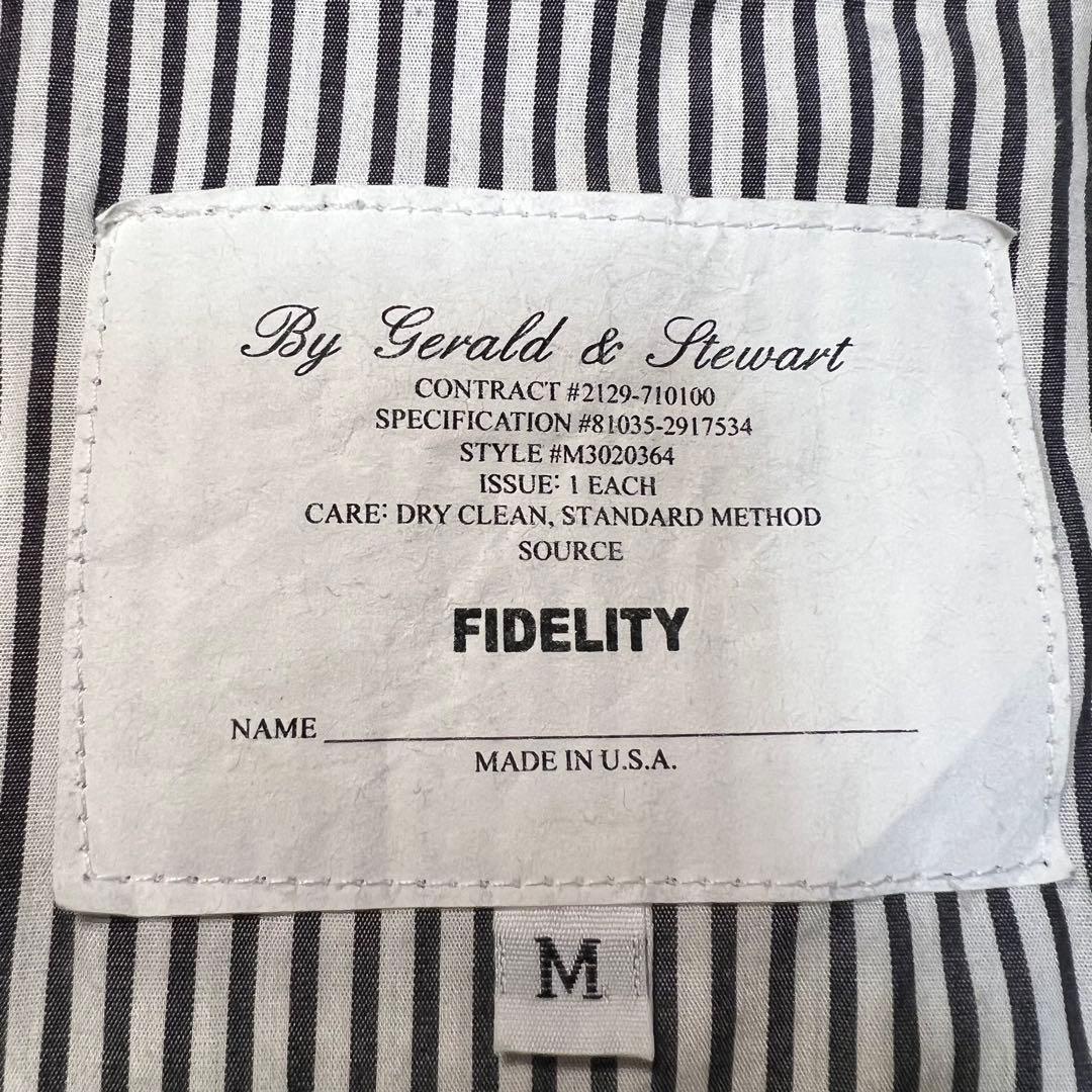 FIDELITY メルトン スタジャン 黒 M USA製 アメカジ ミリタリー