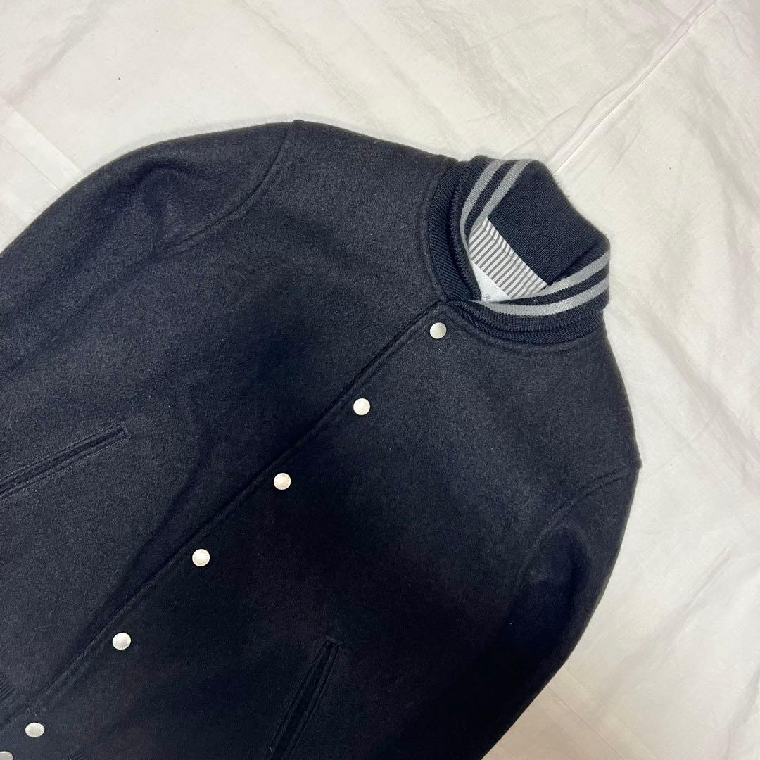 FIDELITY メルトン スタジャン 黒 M USA製 アメカジ ミリタリー