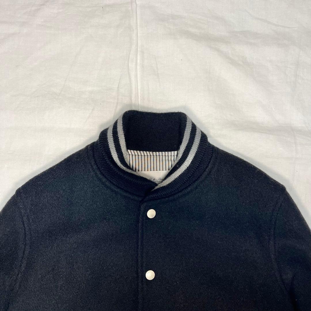 FIDELITY メルトン スタジャン 黒 M USA製 アメカジ ミリタリー