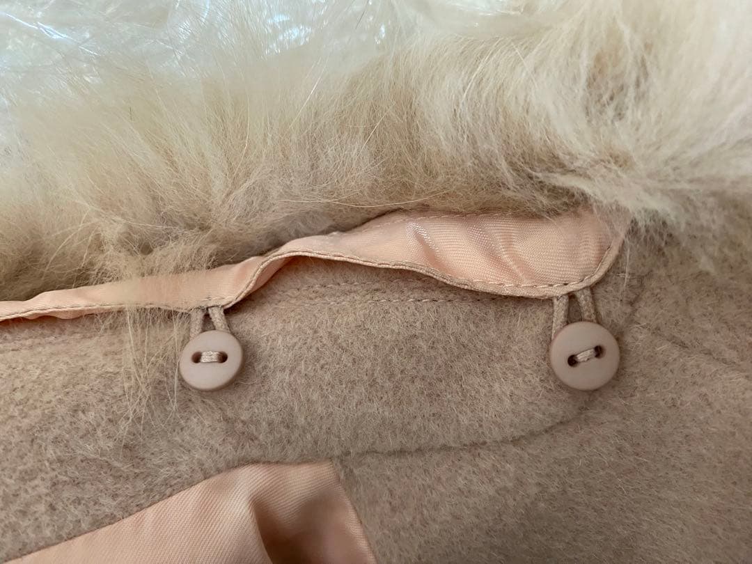 【断捨離中】ピンク　ロングコート　デビュードフィオレ