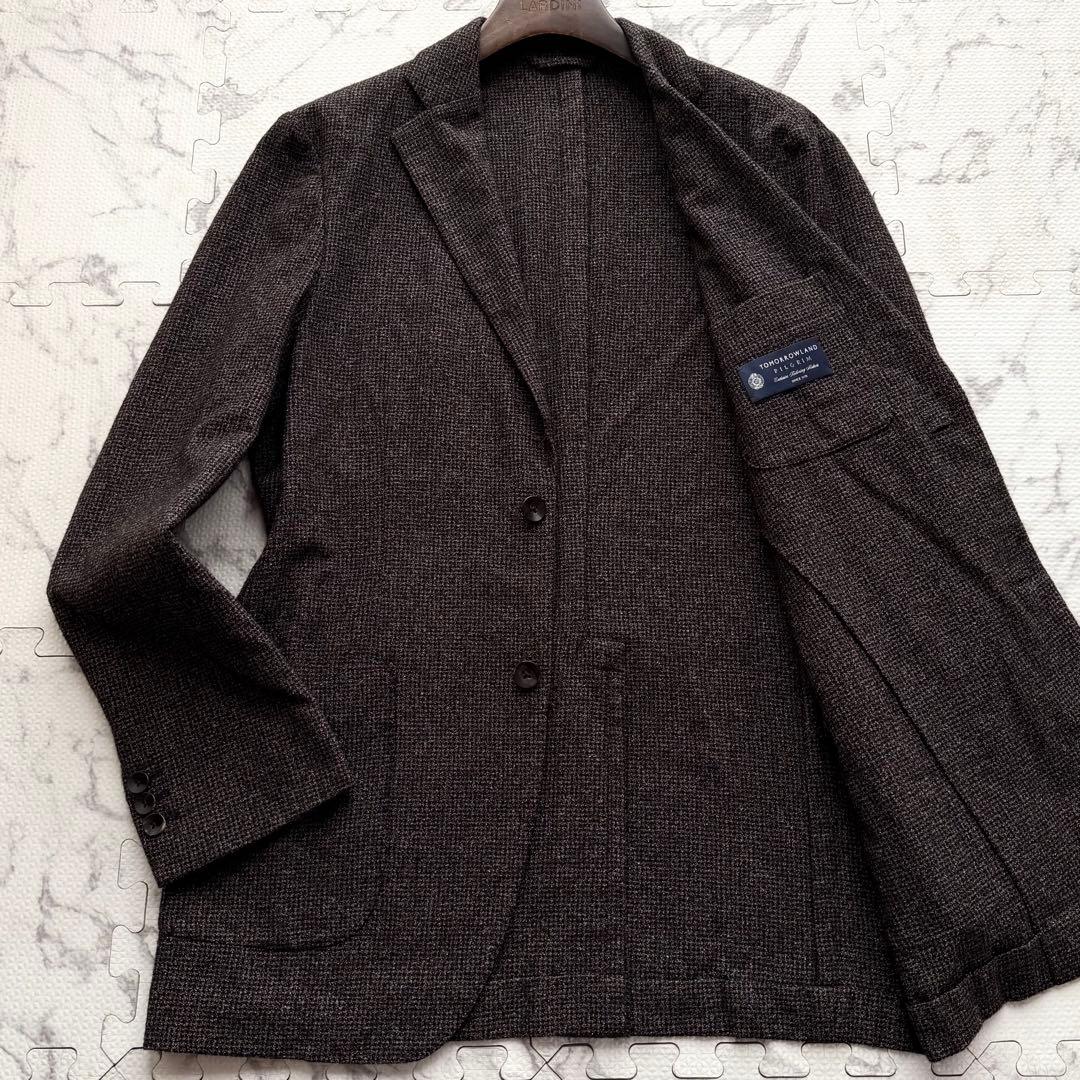 極美品✨トゥモローランドピルグリム×ANGELICO テーラードジャケット 48