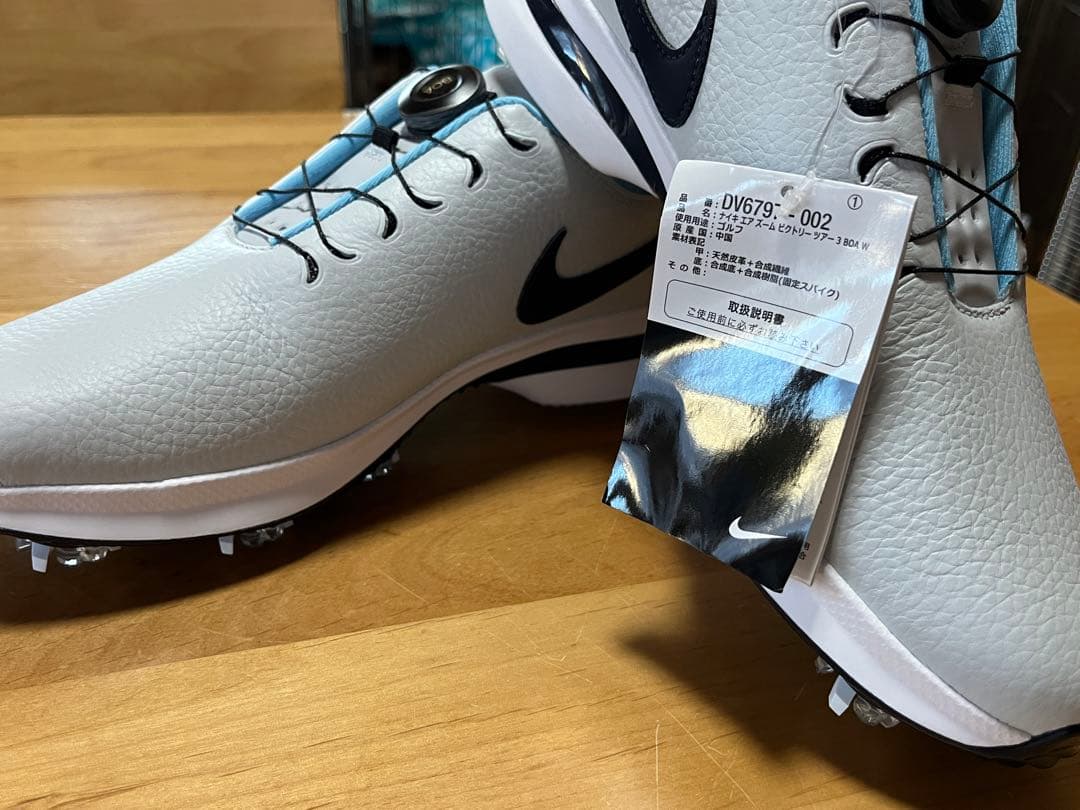 Nike ゴルフシューズ ビクトリーツアー3 BOA Wグレーナイキ　26.5
