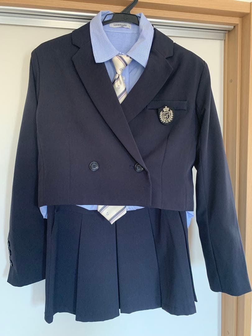 韓国制服風⭐︎お洒落卒服フォーマルスーツ 卒業式　160 女の子　L ラブトキ